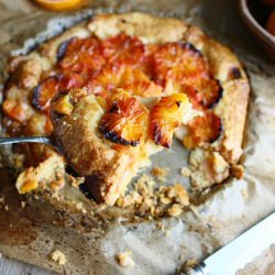 Spelt Blood Orange Crostata