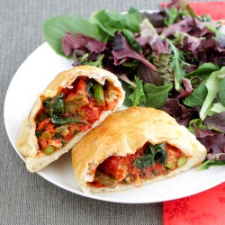 Sausage & Asparagus Calzone