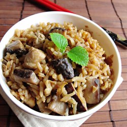 Sesame Oil Chicken Rice