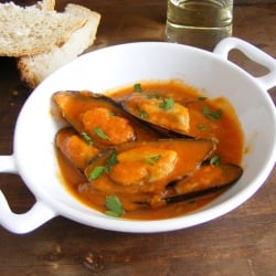 Mussels in Salsa