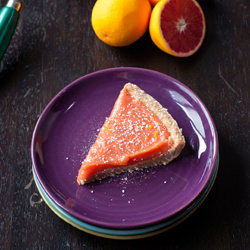 Blood Orange Curd + Bars