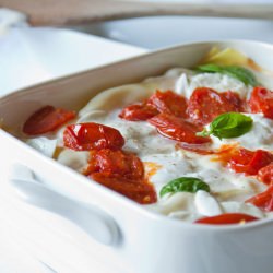Mozzarella & Tomato Lasagna
