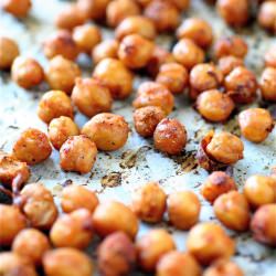 Roasted Pimentón Chickpeas