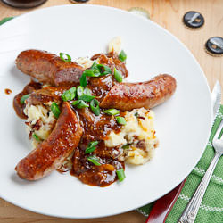 Bangers and Colcannon