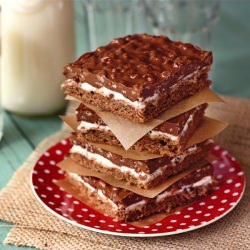 Chocolate Marshmallow Crispy Bars
