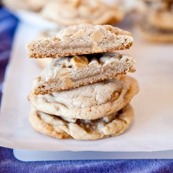Puffy Vanilla & PB Chip Cookies
