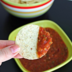 Fire Roasted Tomato Lime Salsa
