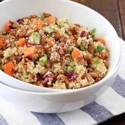Toasted Quinoa Bowl