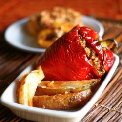 Greek Stuffed Peppers