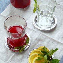 Raspberry-Mint Green Tea
