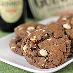 Triple Chocolate Guinness Cookies