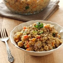 Quinoa w/ Roasted Peppers