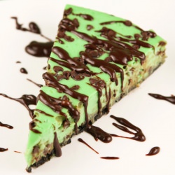 Mint Chocolate Chip Cheesecake