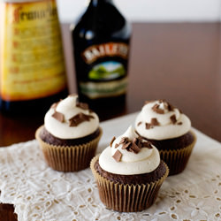 Nutty Irishman Cupcakes