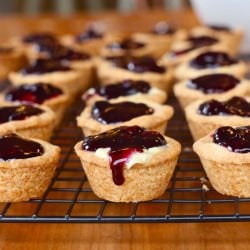 Blueberry Custard Tartlets