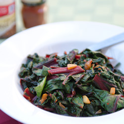 Smoky Garlic Swiss Chard
