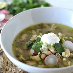 White Bean Chili Verde