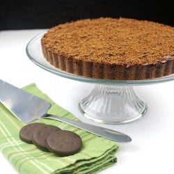 Thin Mint Cookie Tart