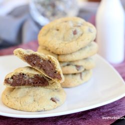 Nutella Filled Cookies
