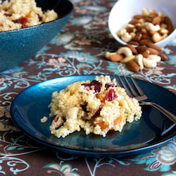 Couscous with Dried Fruit and Nuts