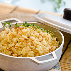 Rice with Fried Noodles