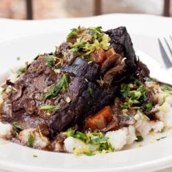 Red Wine Braised Short Ribs