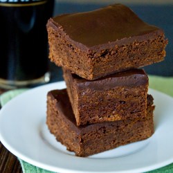 Vegan Chocolate Stout Brownies