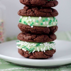 Homemade Mint Oreos