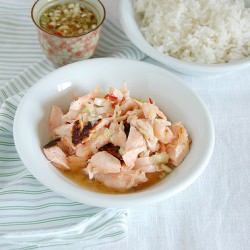 Salmon with Hot, Sweet and Sour