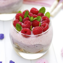 Raspberry & Blueberry Mousse
