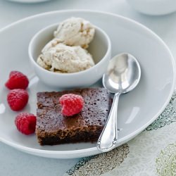 Chocolate Espresso Sponge Pudding