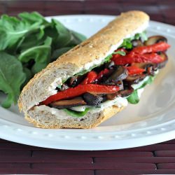 Bella, Pepper and Arugula Sandwich