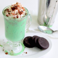 Thin Mint Shamrock Shake