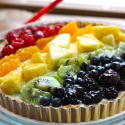 Rainbow Fruit Tart