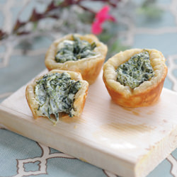 Zestuous Spinach Cups