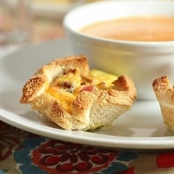 Mini Bacon and Egg Tarts