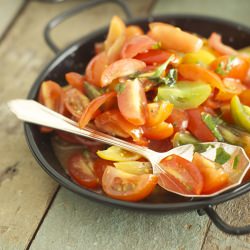 The Perfect Italian Tomato Salad
