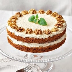 Coffee & Walnut Cake