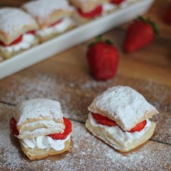 Puff Pastry with Meringue