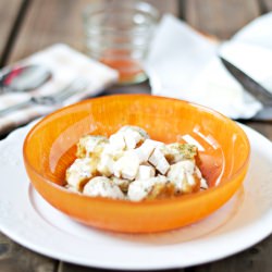 Pumpkin Gnocchi & Cheese Dressing