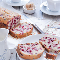 Pound Cake with Cranberries