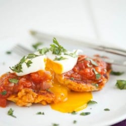 Sweet Potato Cakes & Tomato Sauce