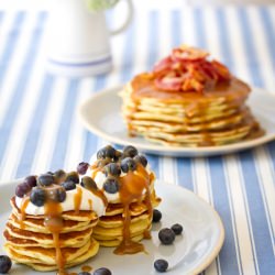 “His and Hers” Flapjack Stacks