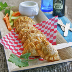 Buffalo Chicken Gyoza