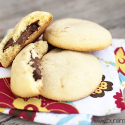Nutella Filled Sugar Cookies