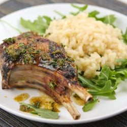 Lamb Chops w/ Risotto