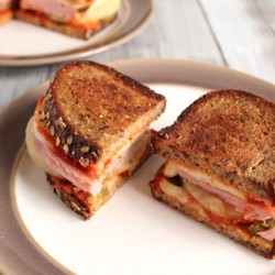 Hawaiian Pizza Grilled Cheese