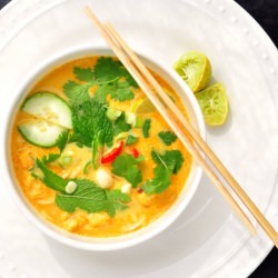 Laksa- Malaysian -Style Soup