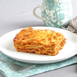 Lasagna Bolognese with Béchamel