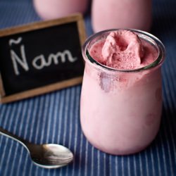 Iced Raspberry Mousse
